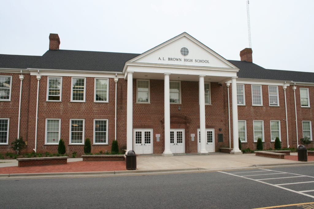 A.L. Brown High School Cabarrus County 8 A L Brown High School