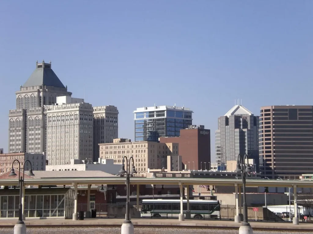 Greensboro North Carolina city image near High Point homes