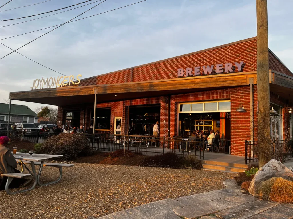 Joymongers Brewing Co in Greensboro North Carolina