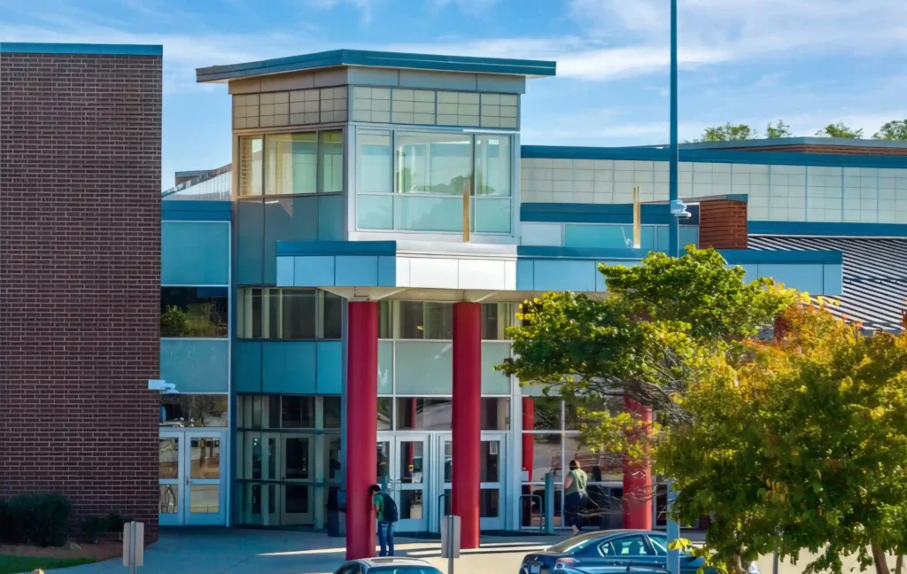 Walkertown Middle School in Walkertown, North Carolina