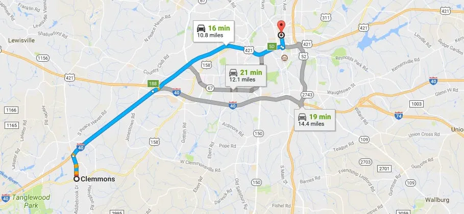 The Clemmons Commute