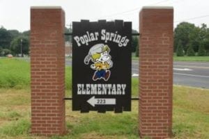 Poplar Springs Elementary School Stokes County