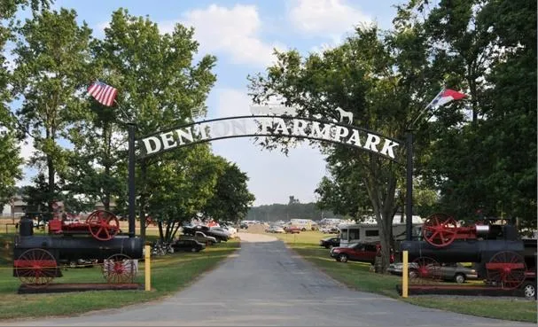 Denton FarmPark entrance and event grounds in Denton NC