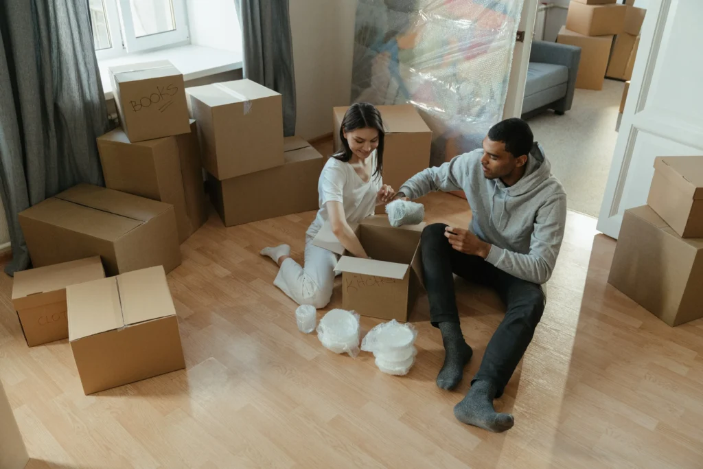 Relocating to North Carolina Discover Your Dream Home 5 relocating packing up