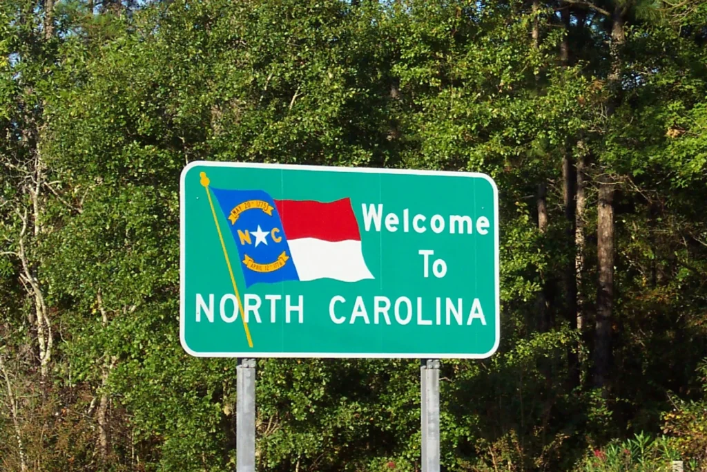 Welcome To North Carolina in NC