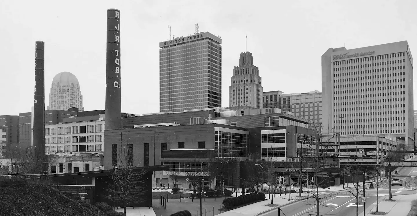 Winston-Salem North Carolina skyline
