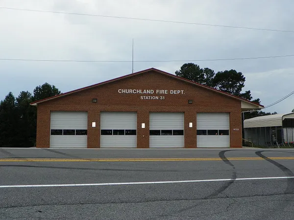 Churchland NC area in Davidson County