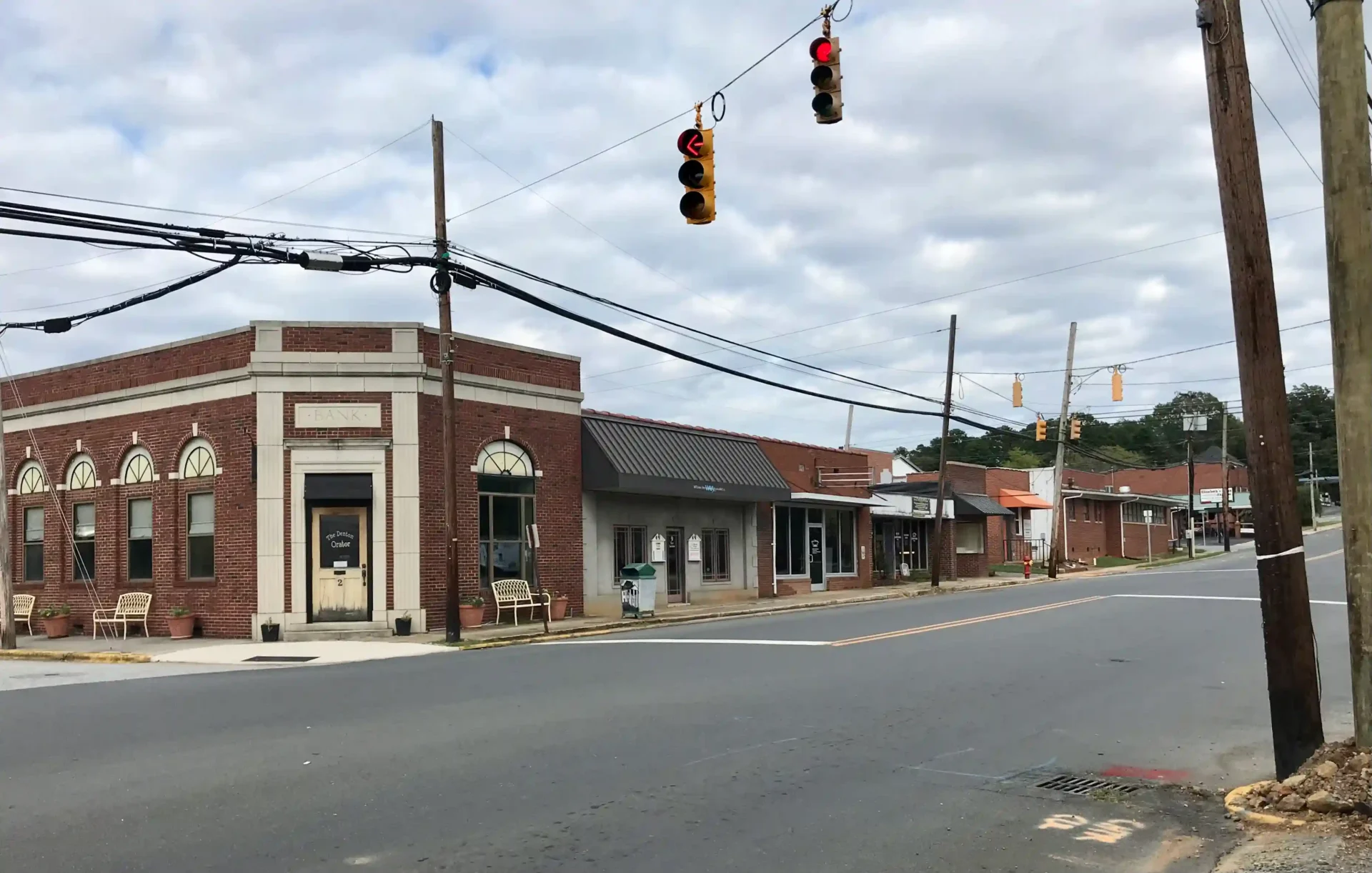 Downtown Denton NC in Davidson County