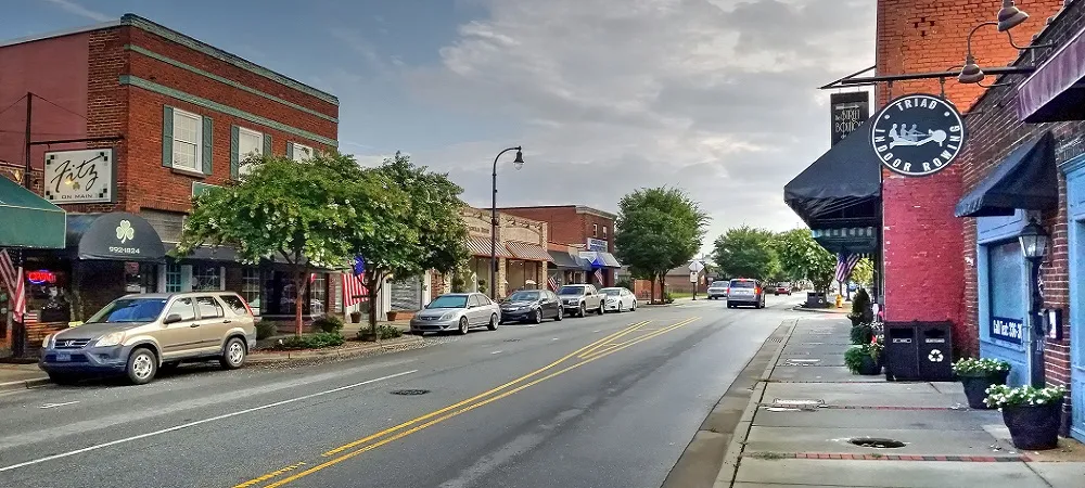 Downtown Kernersville NC