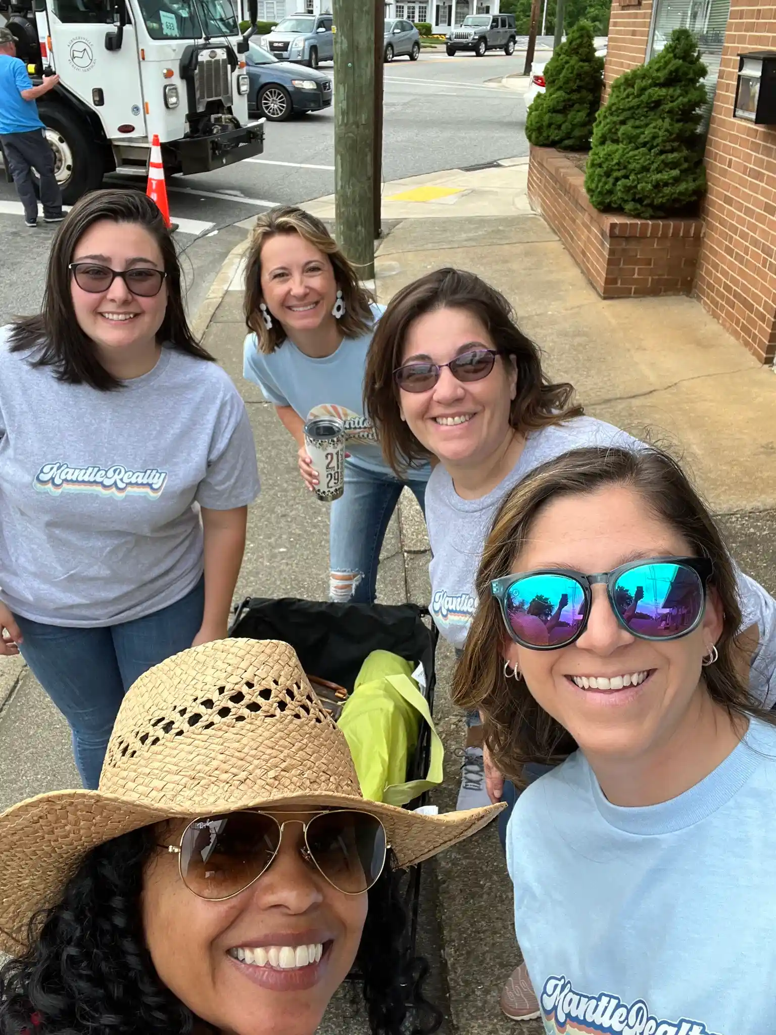 Mantle Realty agents together in Kernersville NC showing local brokerage culture