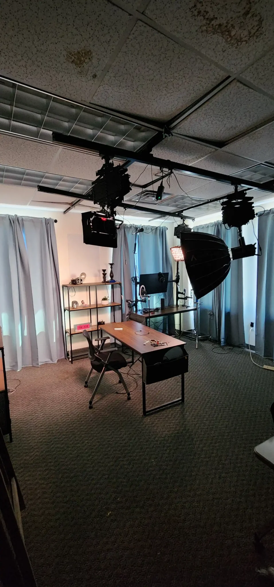 Video studio at Mantle High Point office