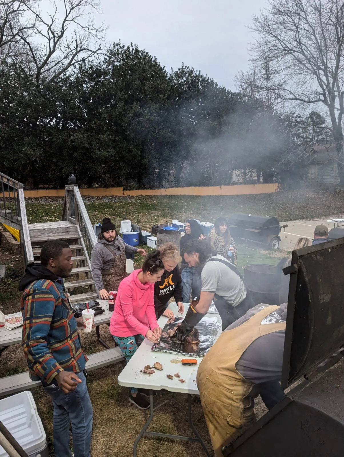 Mantle Realty annual barbecue event for clients and vendors