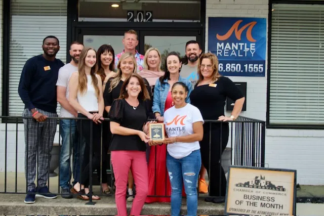 Mantle Realty Kernersville office recognized by the Chamber of Commerce