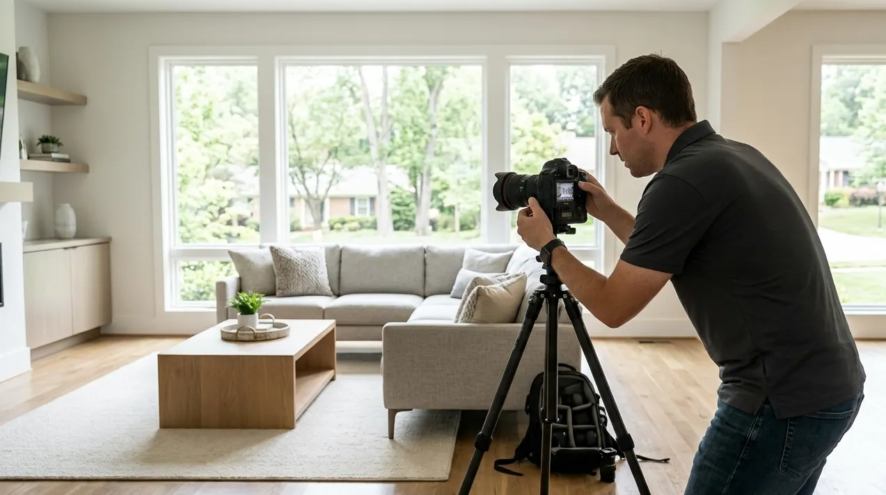Professional real estate photography for Greensboro NC home sellers