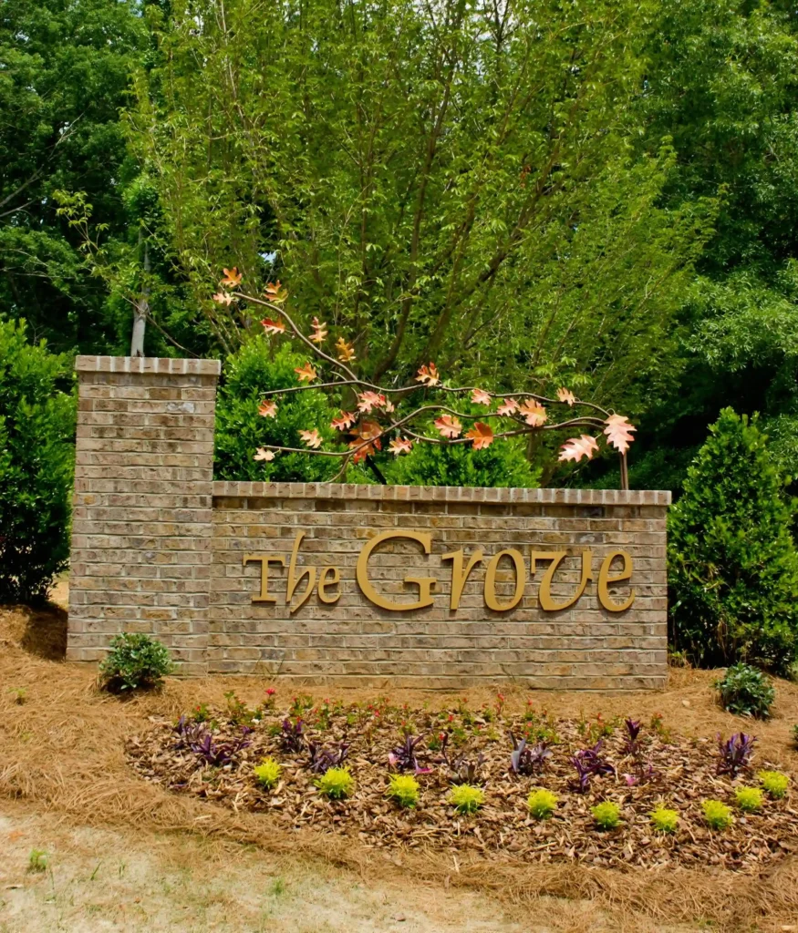 The Grove area in Winston-Salem NC