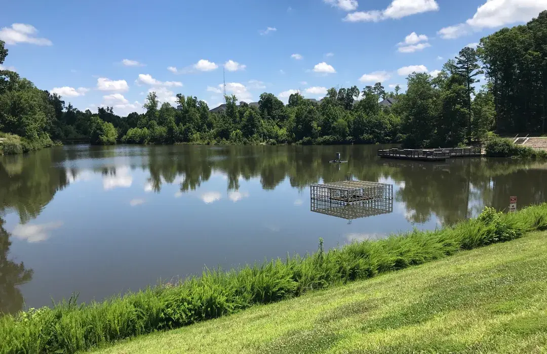 Village Point Lake greenway Clemmons NC