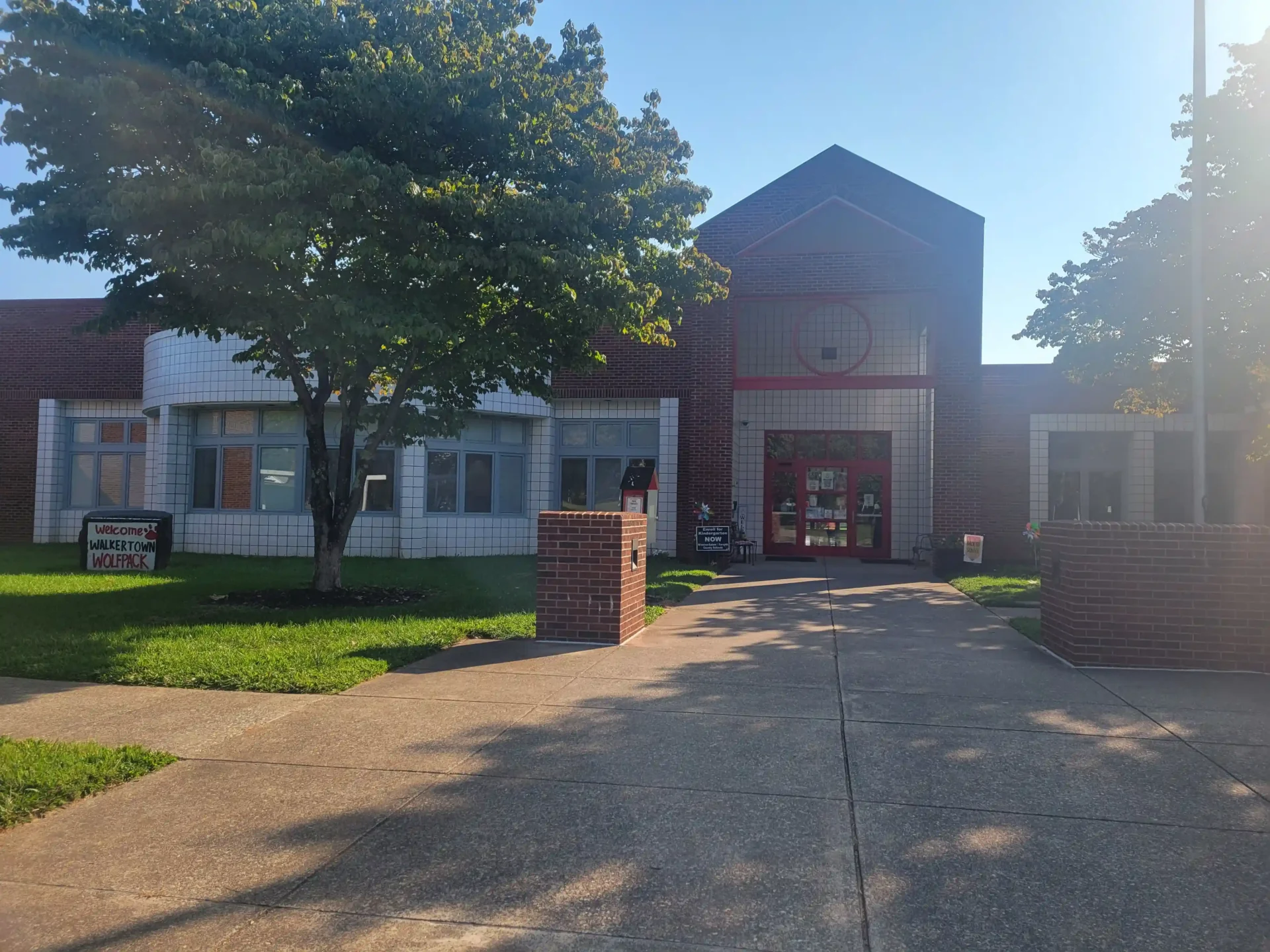 Walkertown Elementary School in Walkertown North Carolina