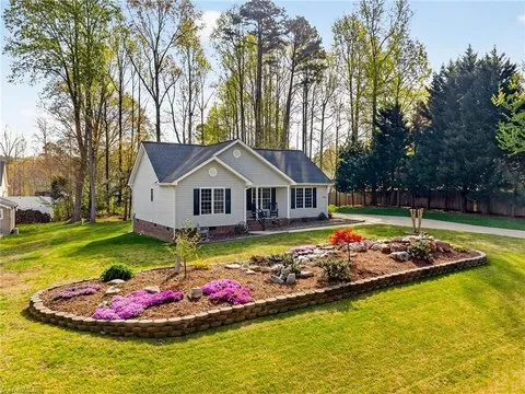 Single-family home on a quiet street near downtown Asheboro NC