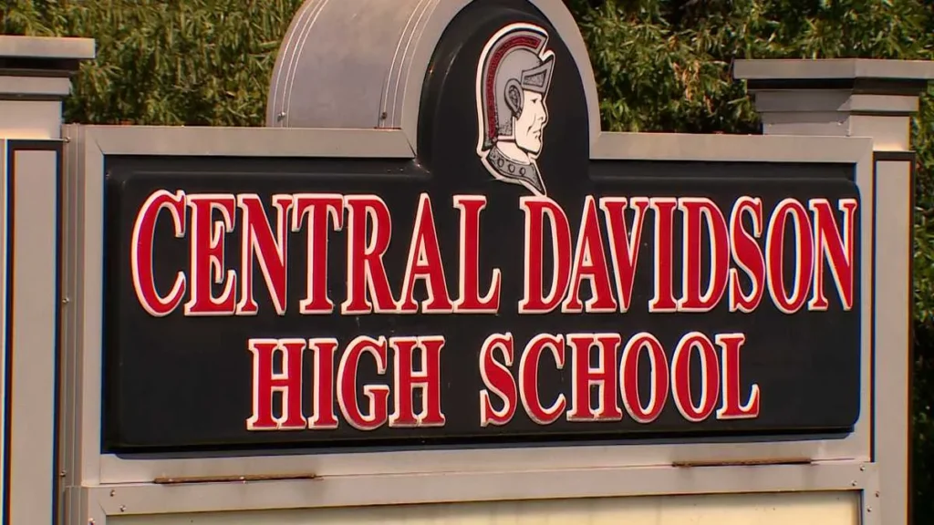 Central Davidson High School in Lexington North Carolina