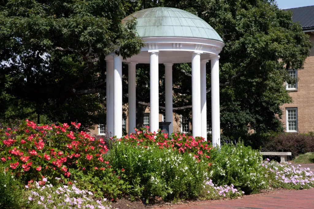 Old Well at UNC Chapel Hill in Orange County North Carolina