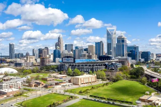 Bank of America Stadium Charlotte NC — home of the Carolina Panthers and Charlotte FC