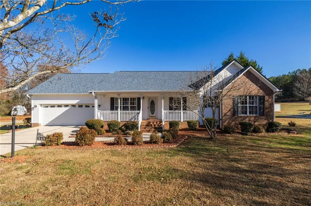 Subdivision street in Davidson County NC