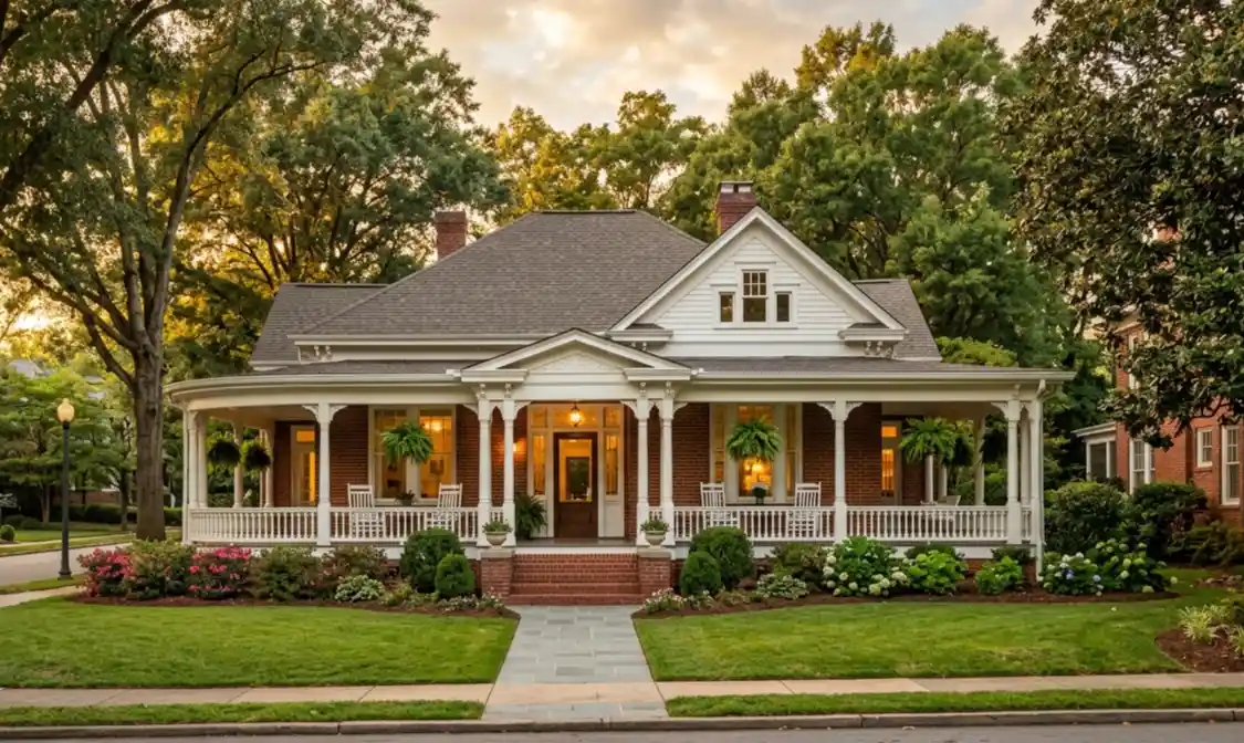 Historic luxury home in Greensboro NC — Irving Park, Fisher Park, and Sunset Hills