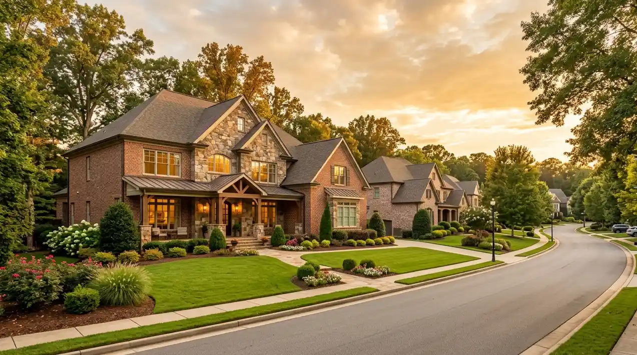 Luxury home in the Grandover area of Greensboro NC