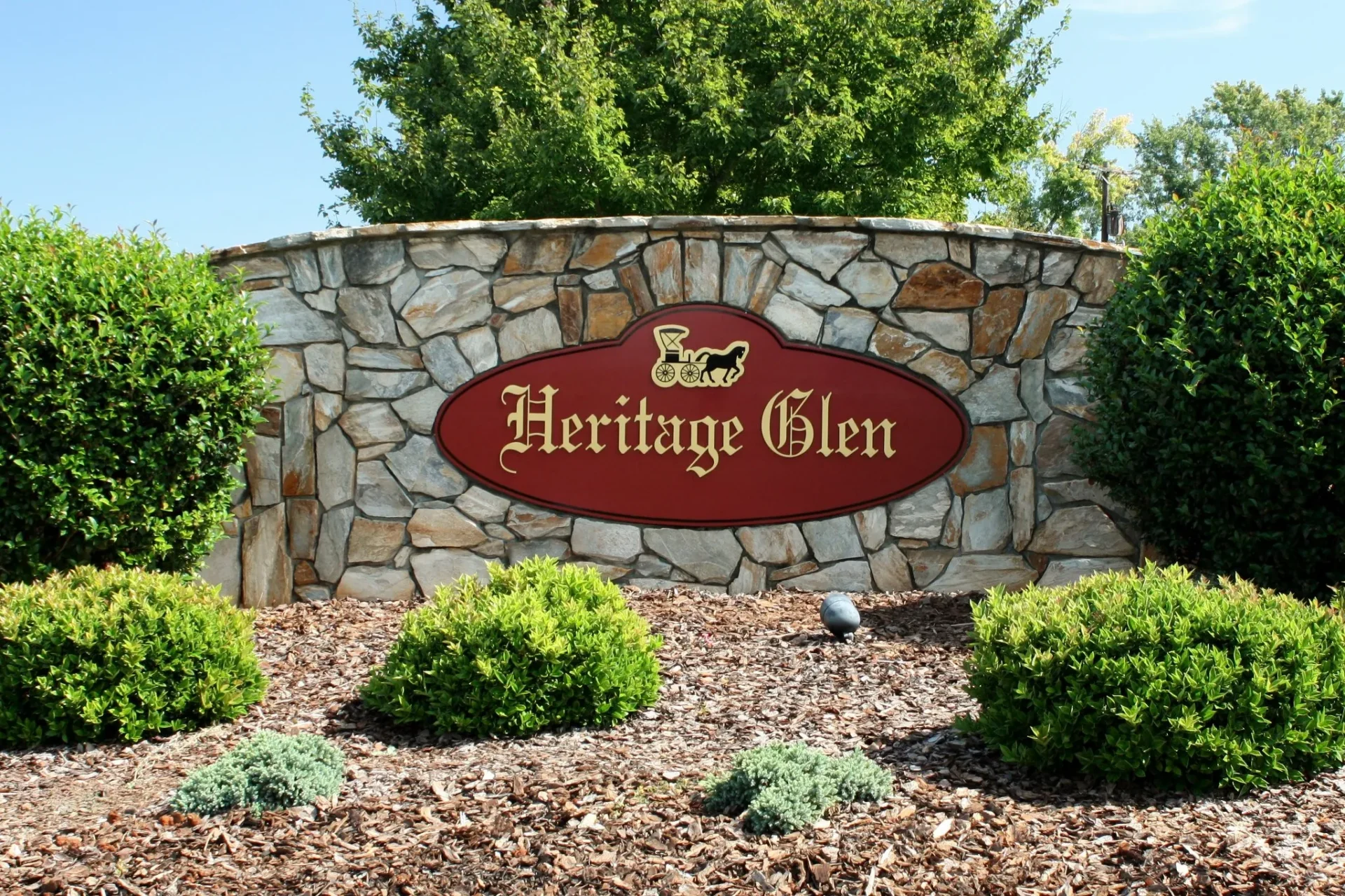 Heritage Glen neighborhood in Burlington NC