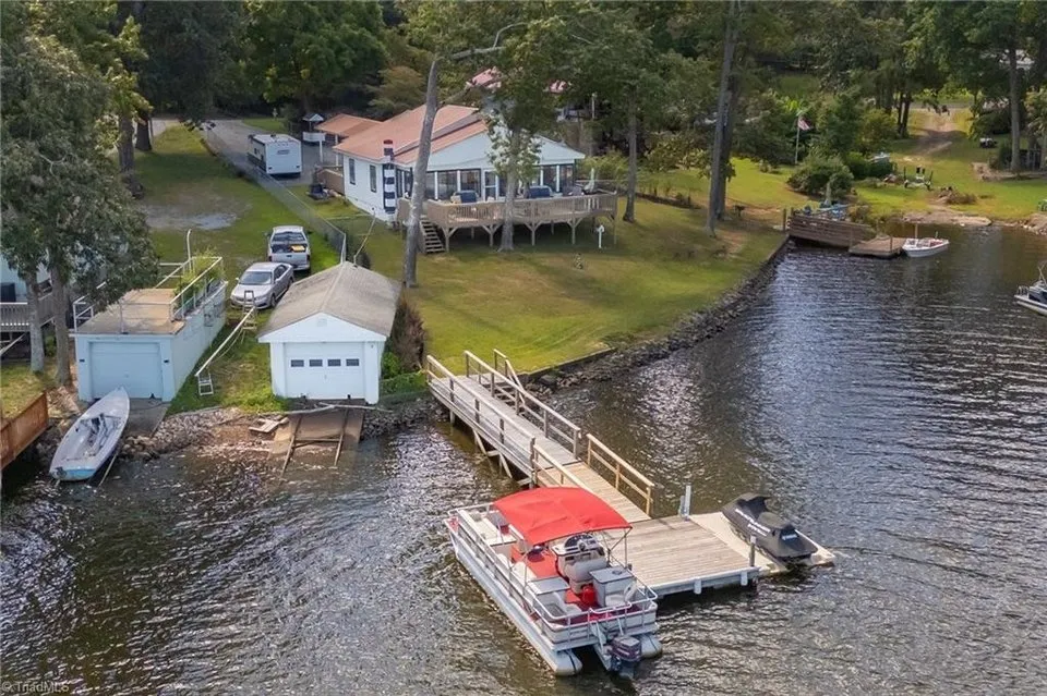High Rock Lake waterfront home in North Carolina