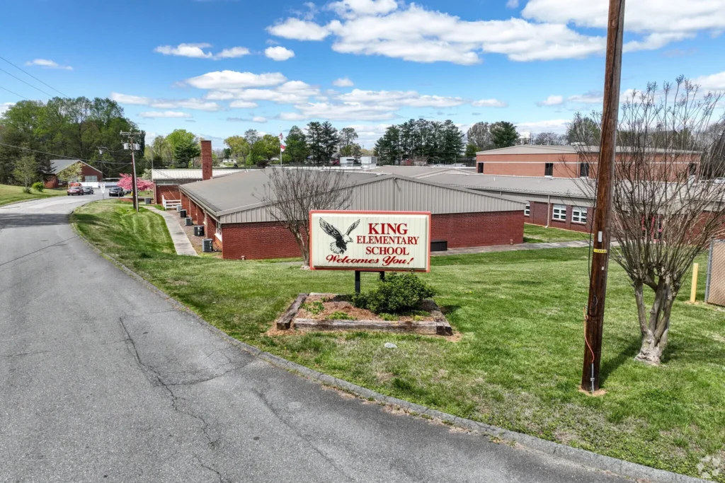 King Elementary School in Stokes County North Carolina