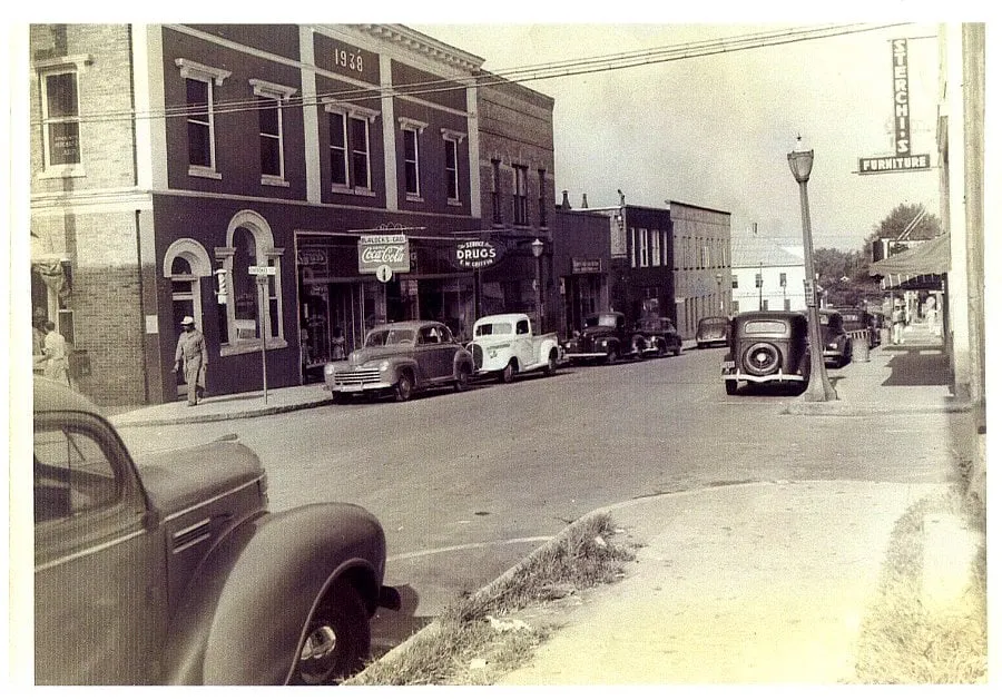 Historic King NC — originally known as Five Forks