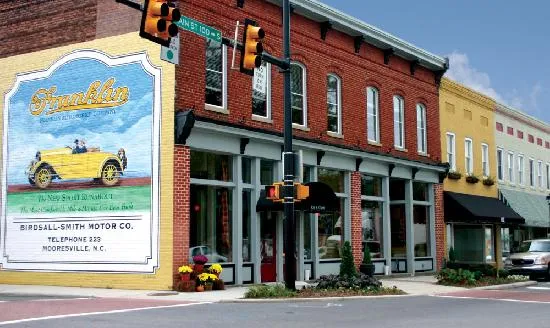 Downtown Mooresville NC Main Street near homes for sale