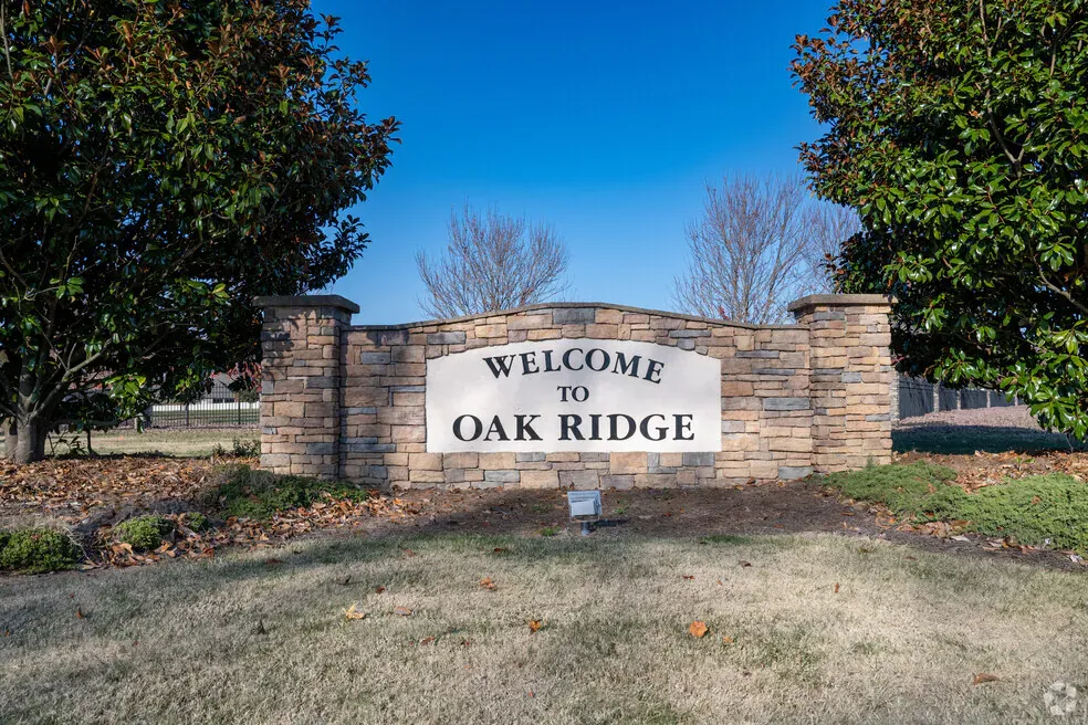 Oak Ridge NC sign