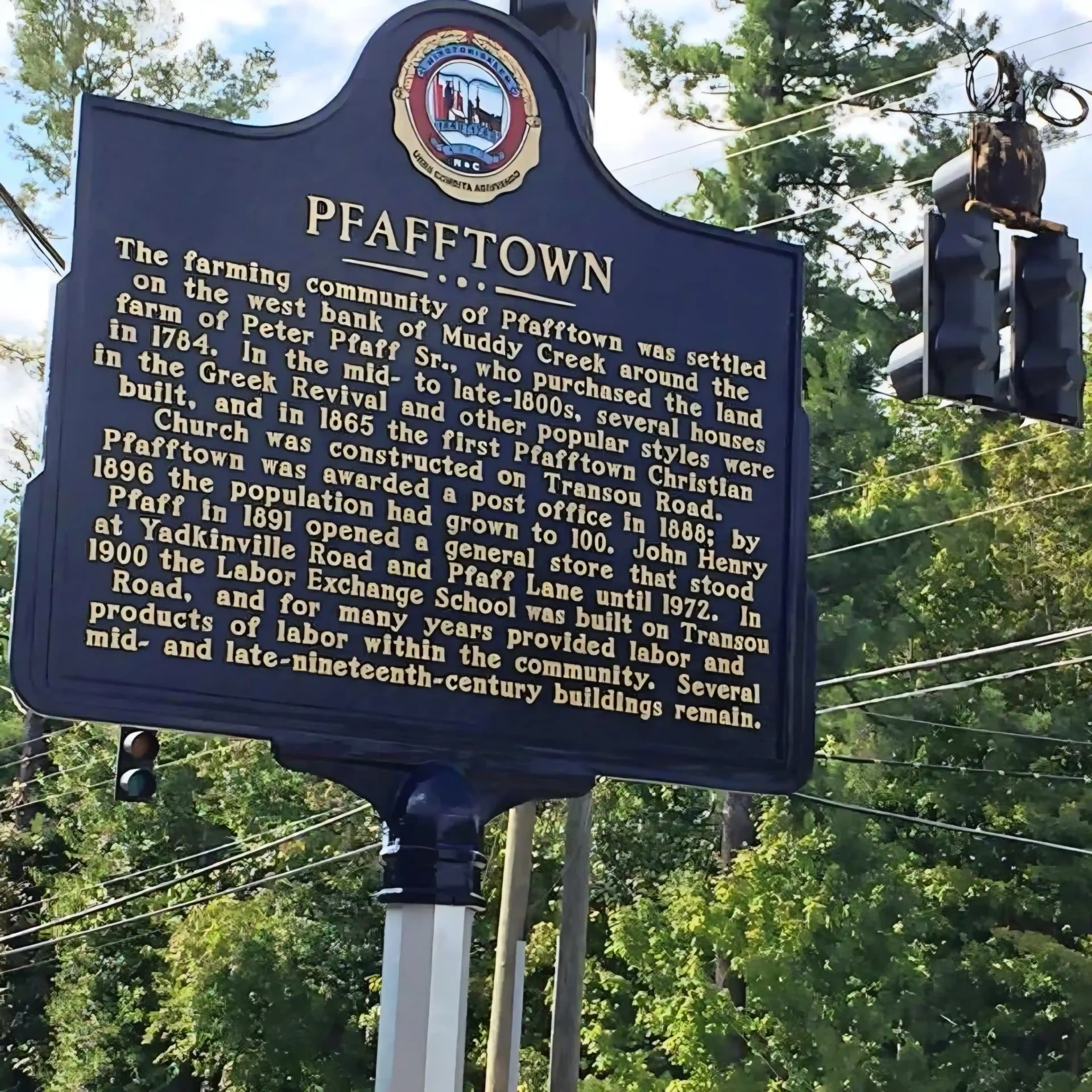 Pfafftown area community comparison in Forsyth County