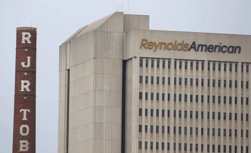 Reynolds American building in Winston-Salem NC