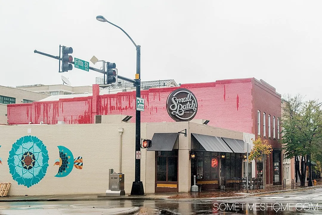 Small Batch in downtown Winston-Salem North Carolina