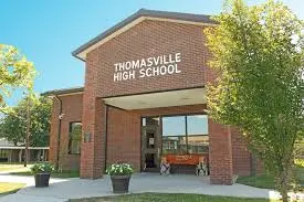 Thomasville High School exterior in Thomasville NC