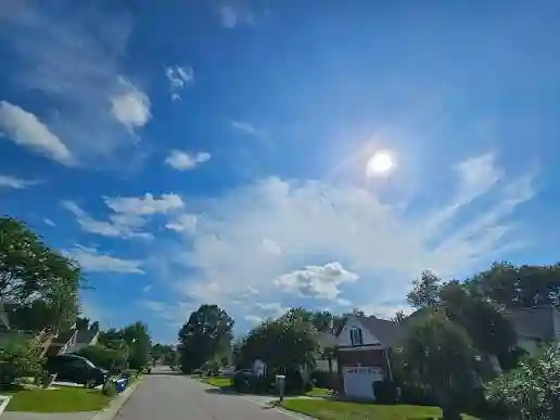 Homes in Tobaccoville North Carolina neighborhood setting