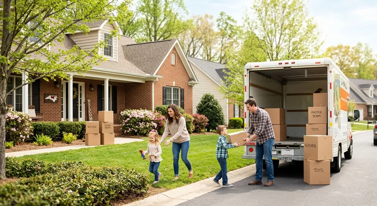 Family relocating to the Triad in North Carolina