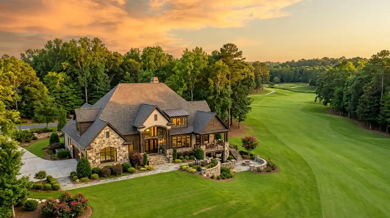 Golf course home in the Triad NC — Grandover and Sedgefield