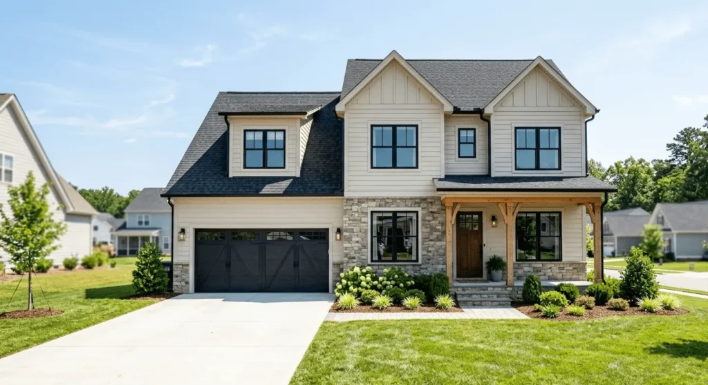 Triad NC New Construction Exterior Hero