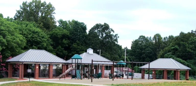 Park scene in Wallburg NC