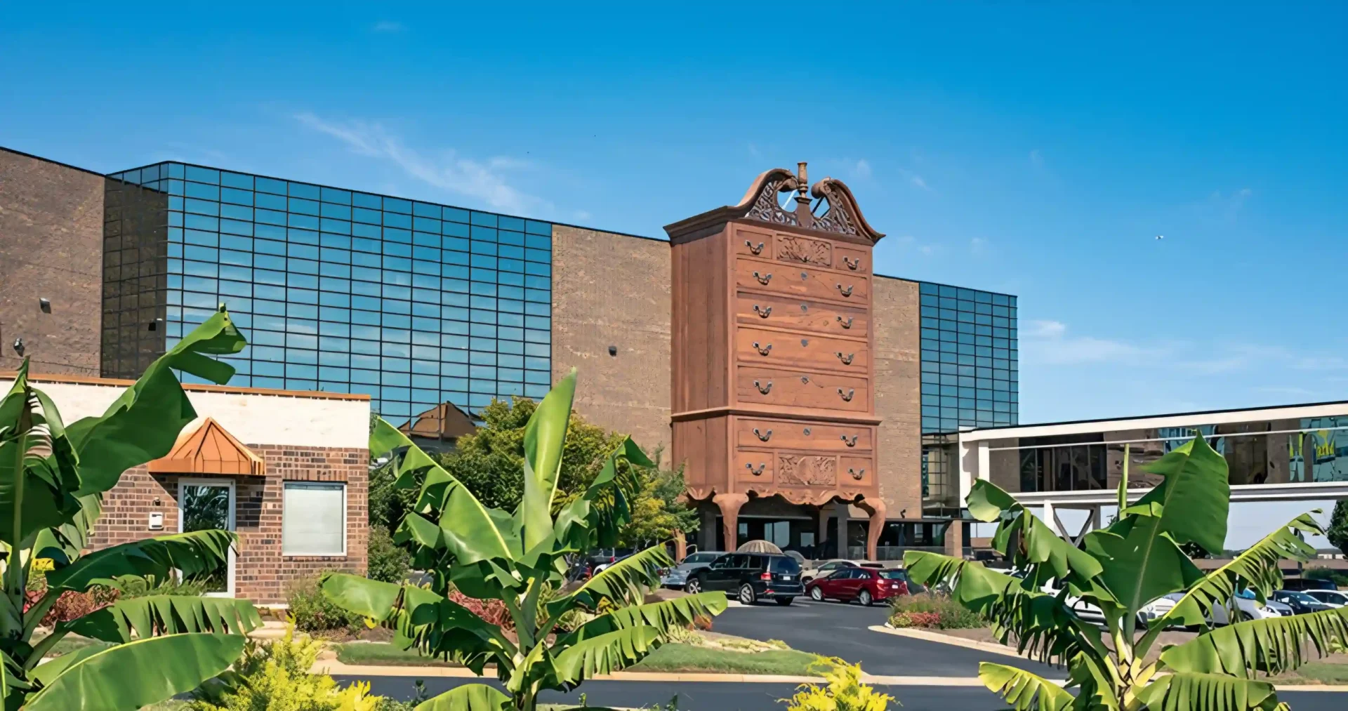 World’s Largest Highboy dresser at Furnitureland South in Jamestown NC