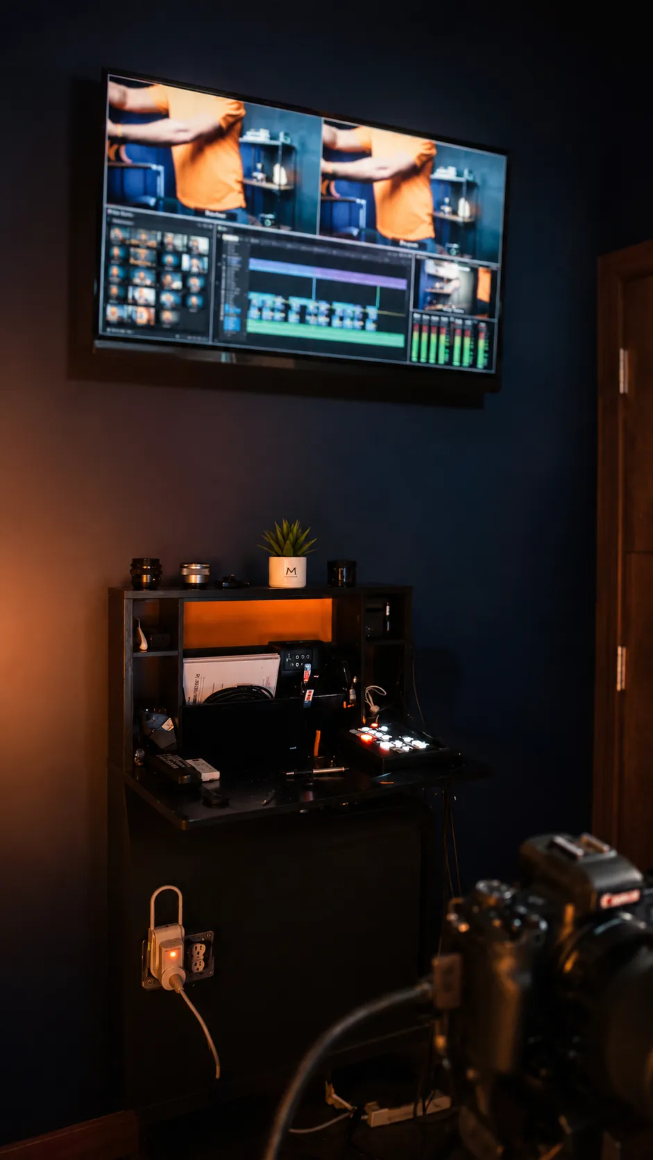 Behind the scenes inside Mantle Realty's media room