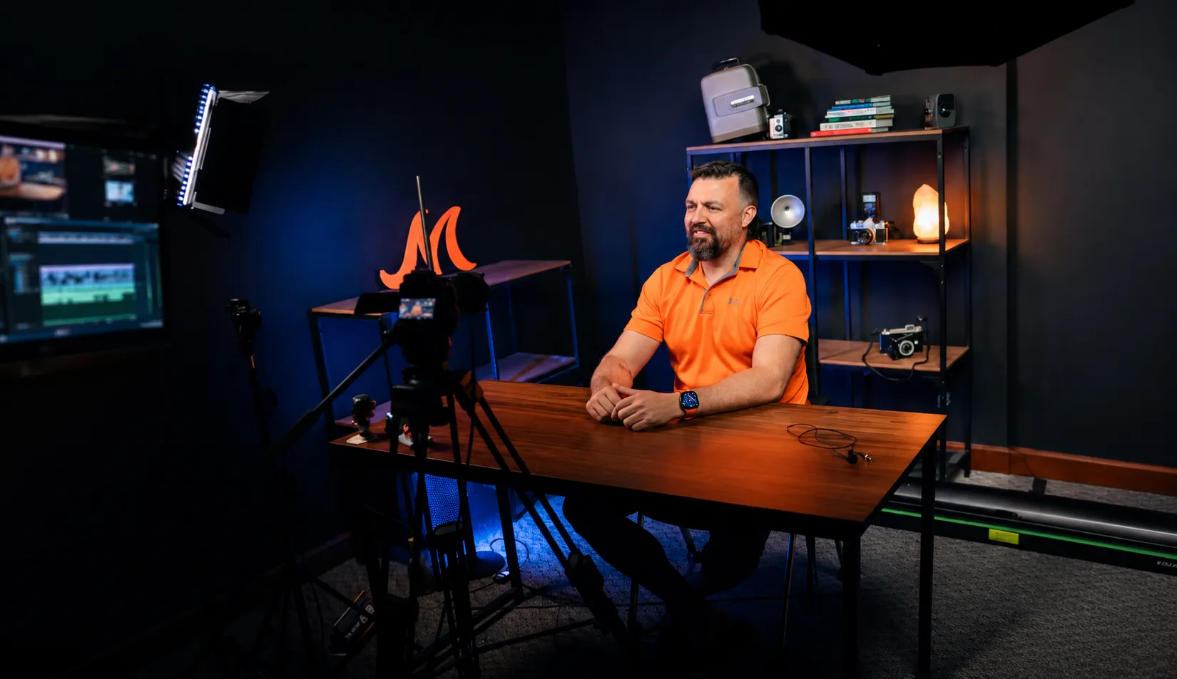 Mantle Realty in-house video studio in High Point, NC